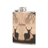 Red Deer Flask Heupfles (Links)