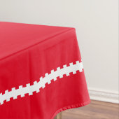 Red Deer meest fantastische tijd met tablecloth Tafelkleed (Voorbeeld)