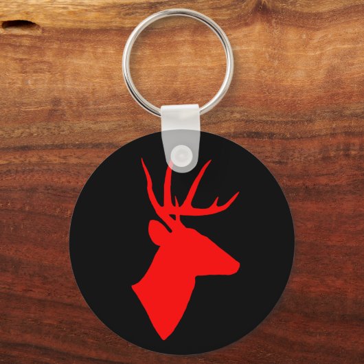 Red Deer Sleutelhanger (Voorkant)