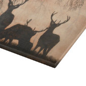 Red Deer Stags snijvlak Snijplank (Hoek)