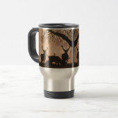 Red Deer Stags Travel Mug Reisbeker (Voorkant links)