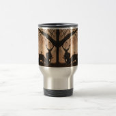 Red Deer Stags Travel Mug Reisbeker (Center)
