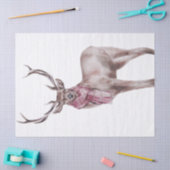 Red Deer Tartan Scalf Waterverf Tissuepapier (Craft)