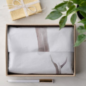 Red Deer Tartan Scalf Waterverf Tissuepapier (Geschenk)