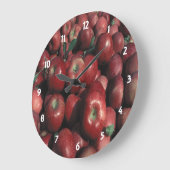 Red Delicious Apple Crop Clock Grote Klok (Hoek)