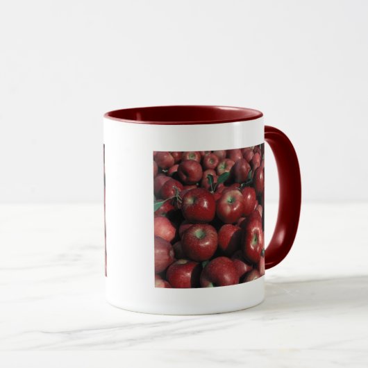 Red Delicious Apple Crop Mok (Voorkant rechts)