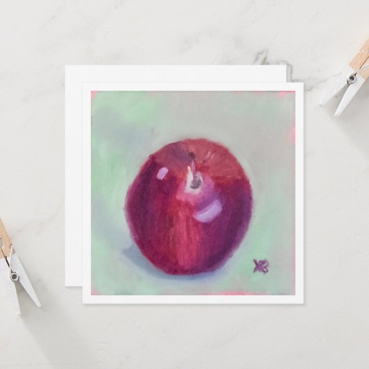 Red Delicious Kaart (Voorkant / Achterkant in situ)