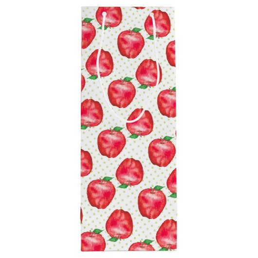 Red Delicious Wijn Cadeautas (Achterkant)