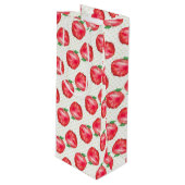 Red Delicious Wijn Cadeautas (Voorkant Gekanteld)