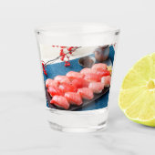 Red Delight – Tuna Sushi Glass by SUSHIMI Shot Glas (Voorkant)