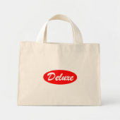 Red Deluxe Mini Tote Bag (Voorkant)