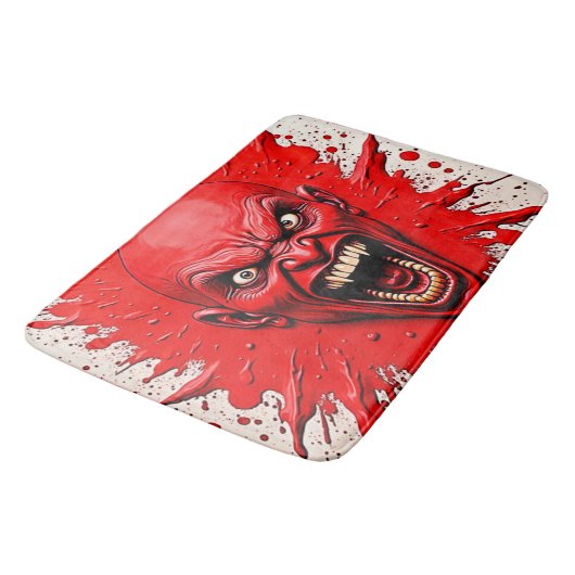 Red Demon Fury Art Badmat (Gekanteld)