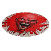 Red Demon Fury Art Snijplank (Hoek)