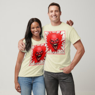 Red Demon Fury Art T-shirt