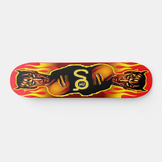 Red Demon Skateboard (Horizontaal)