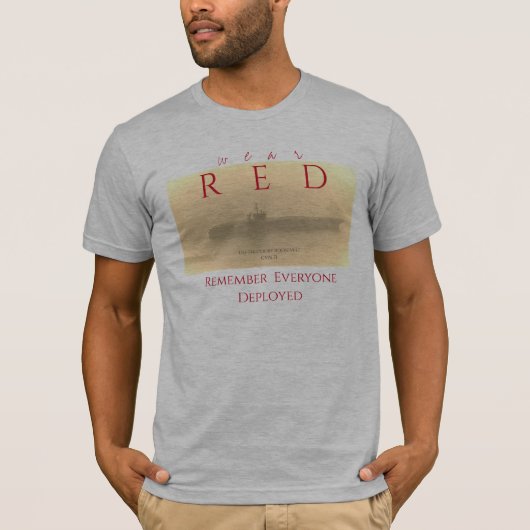 RED Deployment shirt (Voorkant)