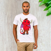 Red Devil Bat Mannen T-Shirt