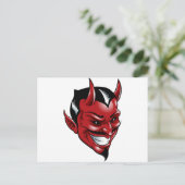 Red Devil Briefkaart (Staand voorkant)
