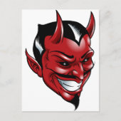 Red Devil Briefkaart (Voorkant)
