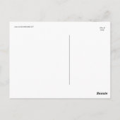 Red Devil  Briefkaart (Achterkant)