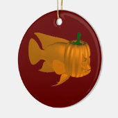 Red Devil Cichlid Keramisch Ornament (Links)