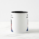 Red Devil Demon Man Lucifer Hell citeert Art Mok (Midden)