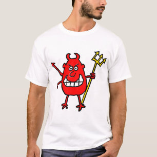 Red Devil Design T-shirt