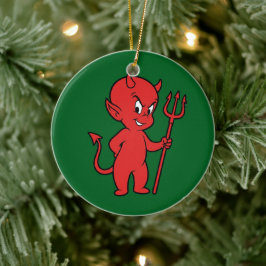 Red Devil Keramisch Ornament