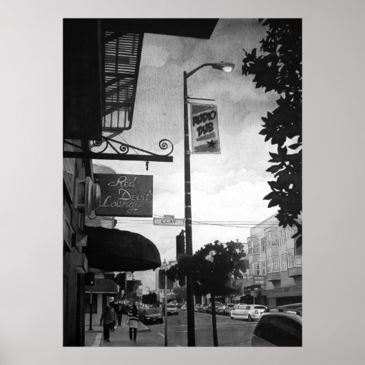 Red Devil Lounge Poster (Voorkant)