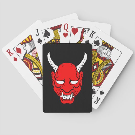 Red Devil-speelkaarten Pokerkaarten (Achterkant)