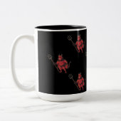 Red Devil Tweekleurige Koffiemok (Links)