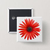 Red Devil Vierkante Button 5,1 Cm (Voorkant /achterkant)