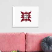 Red Diamond Art Canvas Afdruk (Insitu (Woonkamer))