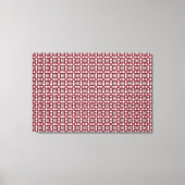 Red Diamond Art Canvas Afdruk (Voorkant)