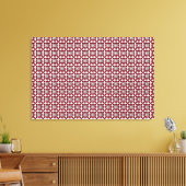 Red Diamond Art Canvas Afdruk (Insitu (Woonkamer))