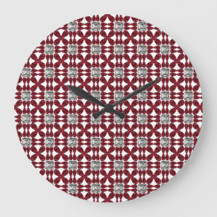 Red Diamond Art Grote Klok