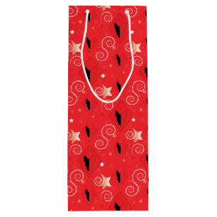 Red Diamond Bull Terrier Wijn Cadeautas