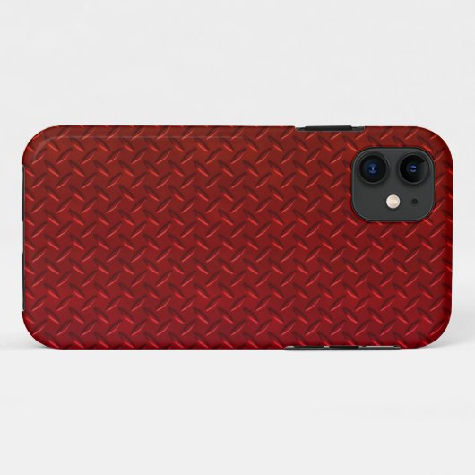 Red Diamond Case-Mate iPhone Case (Achterkant (horizontaal))