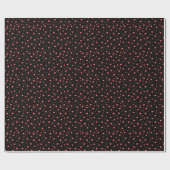 Red Diamond harten naadloos patroon Cadeaupapier (Vlak)