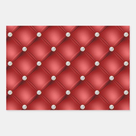 Red Diamond Inpakpapier Vel (Voorkant)