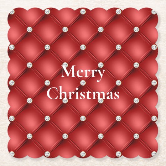 Red Diamond Kartonnen Onderzetters (Voorkant)