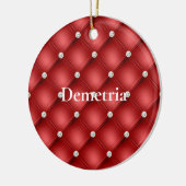 Red Diamond Keramisch Ornament (Links)