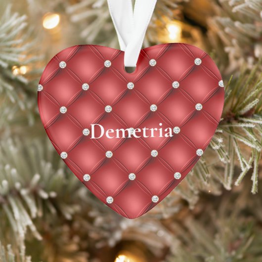 Red Diamond Ornament (Boom)