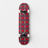 Red Diamond Pattern Skateboard (Voorkant)