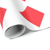 Red Diamond - Suit Gambling Kaarten Cadeaupapier (Rol Hoek)