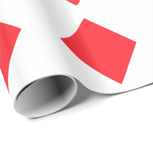 Red Diamond - Suit Gambling Kaarten Cadeaupapier (Rol Hoek)