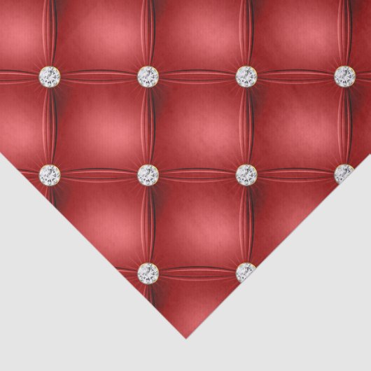 Red Diamond Tissuepapier (Detail)