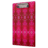 Red Dianthus Ikat 4 Klembord (Links)