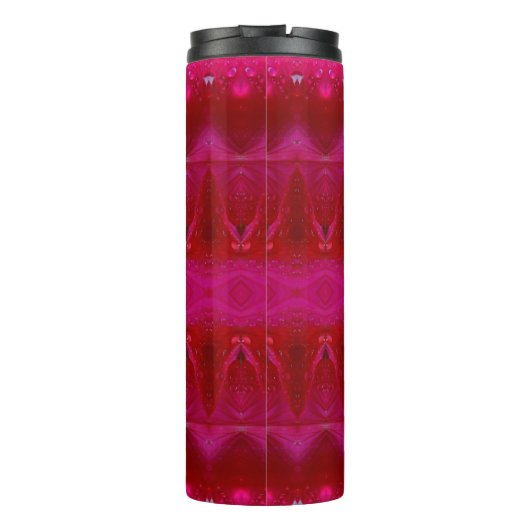 Red Dianthus Ikat ook Thermosbeker (Achterkant)