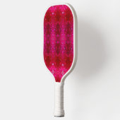 Red Dianthus Ikat Pickleball Paddle (Links)
